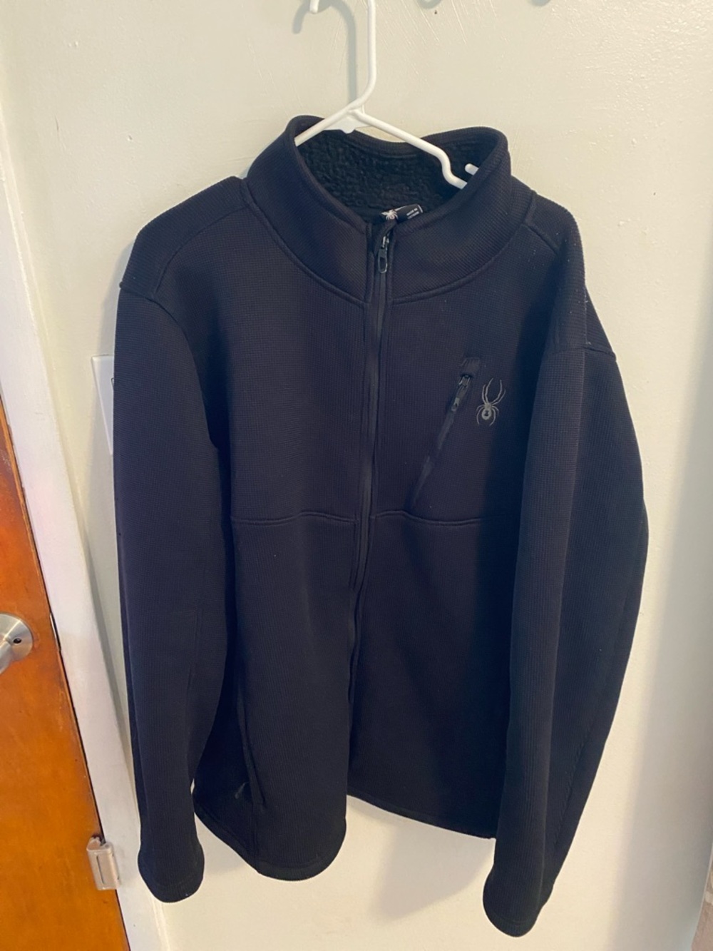 Spyder Men’s XXL Black interior fleece Jacket